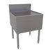 Glastender DBB-24 Main Line Underbar Freestanding Drainboard w/ 7" Backsplash - 24"W x 24"D x 37"H-cityfoodequipment.com
