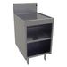 Glastender DBCB-18-LD Main Line Underbar Freestanding Drainboard Cabinet w/ 7" Backsplash - 18"W x 24"D x 37"H-cityfoodequipment.com