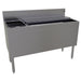 Glastender CBA-48L-CP10-ED 48" Main Line Cocktail Station w/ 139 lb Ice Bin, Stainless Steel-cityfoodequipment.com