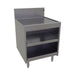 Glastender DBGR-24-RS 24" Main Line Under Bar Glass Storage Drainboard, 7" Backsplash, 24" Front To Back-cityfoodequipment.com