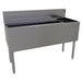 Glastender CBA-48R-CP10 48" Main Line Cocktail Station w/ 100 lb Ice Bin, Stainless Steel-cityfoodequipment.com