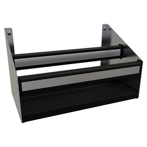 Glastender DSR-14 14" Double Tier Speed Rail - 8 Bottle Capacity, Stainless-cityfoodequipment.com