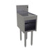 Glastender DBHA-12-LD Main Line Underbar Freestanding Drainboard Cabinet w/ 7" Backsplash - 12"W x 19"D x 37"H-cityfoodequipment.com