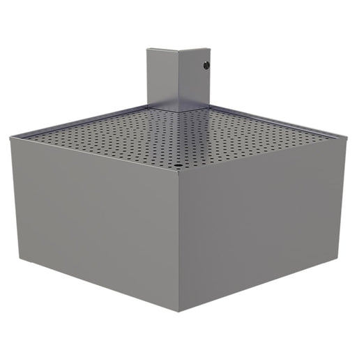 Glastender COWB-75 Main Line Underbar Corner Drainboard w/ 7" Backsplash - 36"W x 24"D-cityfoodequipment.com