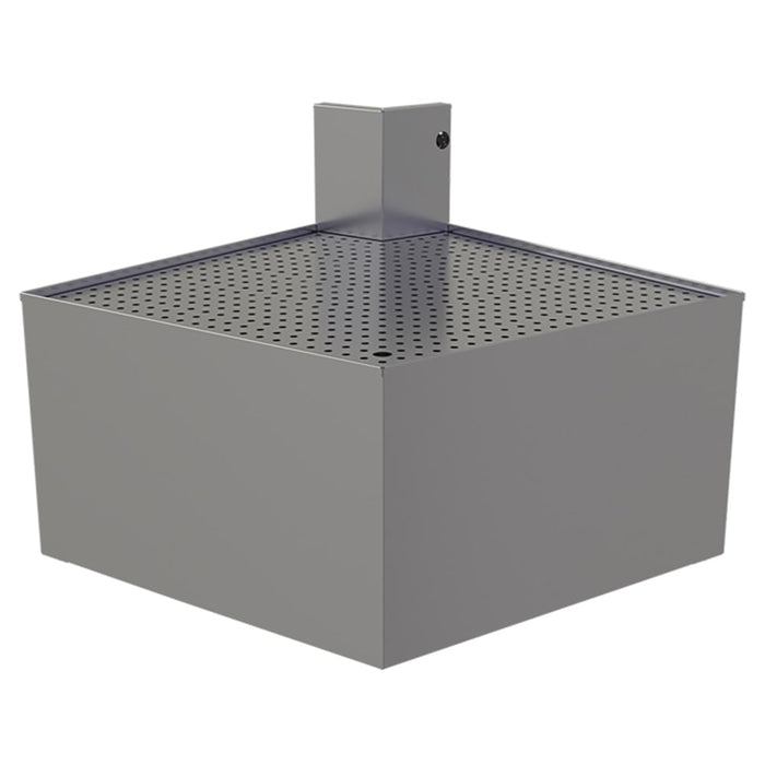 Glastender COWB-75 Main Line Underbar Corner Drainboard w/ 7" Backsplash - 36"W x 24"D-cityfoodequipment.com