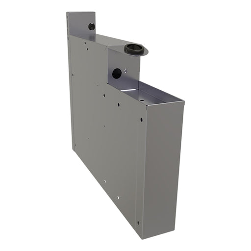 Glastender SHB-4 Main Line Soda Gun Holder - Stainless Steel, 4" x 24"-cityfoodequipment.com