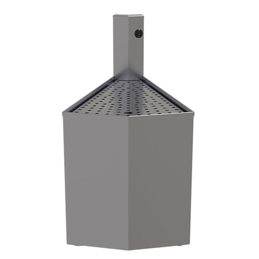 Glastender COWA-30 Main Line Underbar Corner Drainboard w/ 7" Backsplash - 13"W x 19"D-cityfoodequipment.com