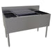 Glastender CBB-48-CP10 48" Main Line Cocktail Station w/ 85 lb Ice Bin, Stainless Steel-cityfoodequipment.com