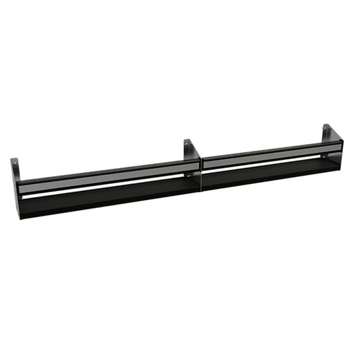 Glastender SSR-58 58" Single Tier Speed Rail - 15 Bottle Capacity, Stainless-cityfoodequipment.com