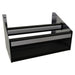 Glastender DSR-13 13" Double Tier Speed Rail - 8 Bottle Capacity, Stainless-cityfoodequipment.com