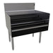 Glastender LDB-30 4 Level Raised Liquor Display - Holds 28 Bottles, 7" Backsplash, 30" x 24"-cityfoodequipment.com