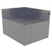 Glastender CIR-24/30L Main Line Underbar Corner Drainboard w/ 7" Backsplash - 30"W x 24"D-cityfoodequipment.com