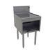 Glastender DBHB-18-LD Main Line Underbar Freestanding Drainboard Cabinet w/ 7" Backsplash - 18"W x 24"D x 37"H-cityfoodequipment.com