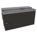 Glastender ST60-B 60" Forced Air Bottle Cooler - Holds (478) 12 oz Bottles, Lid Locks, Black, 120v-cityfoodequipment.com