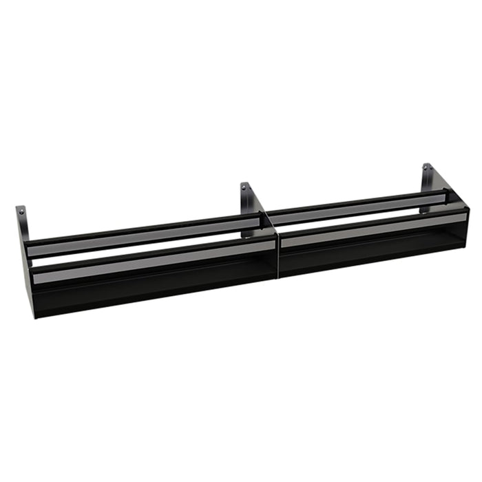 Glastender DSR-59 59" Double Tier Speed Rail - 30 Bottle Capacity, Stainless-cityfoodequipment.com