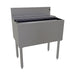 Glastender IBA-30-CP10 30" Main Line Ice Bin w/ 84 lb Ice Bin & 10 Circuit Cold Plate, Stainless Steel-cityfoodequipment.com