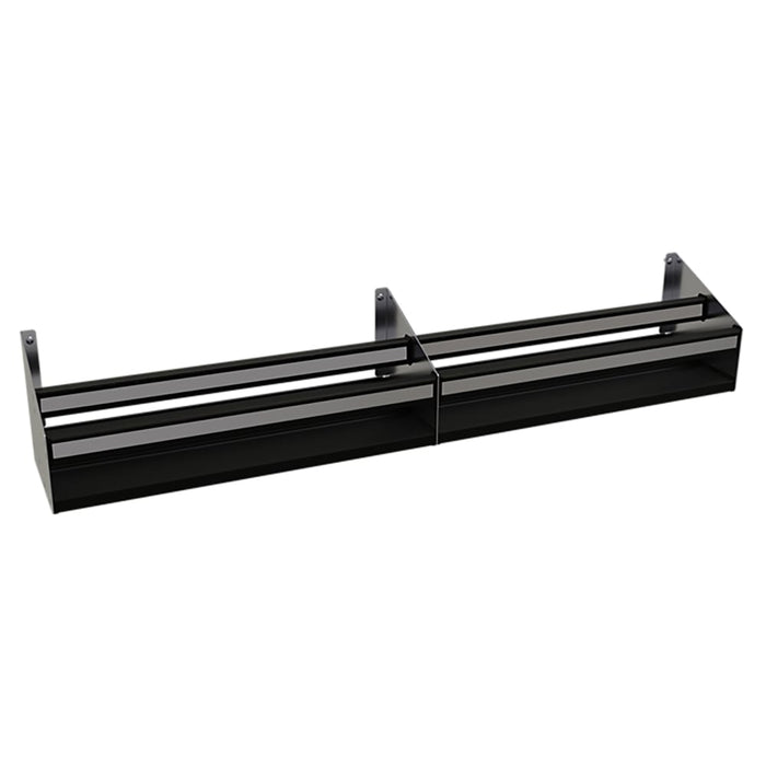 Glastender DSR-53 53" Double Tier Speed Rail - 28 Bottle Capacity, Stainless-cityfoodequipment.com
