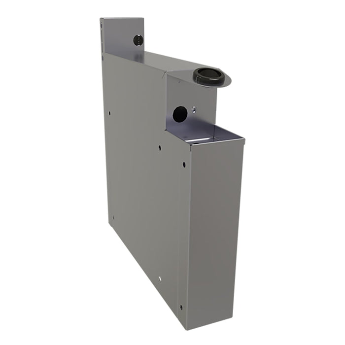 Glastender SHA-4 Main Line Soda Gun Holder - Stainless Steel, 4" x 19"-cityfoodequipment.com