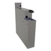Glastender SHA-4 Main Line Soda Gun Holder - Stainless Steel, 4" x 19"-cityfoodequipment.com
