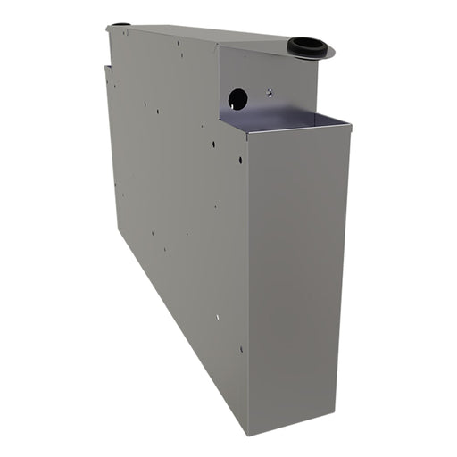 Glastender SHP-6-ED Main Line Pass Thru Soda Gun Holder - Stainless Steel, 6" x 38"-cityfoodequipment.com