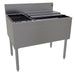 Glastender CBB-36L-CP10 36" Main Line Cocktail Station w/ 85 lb Ice Bin, Stainless Steel-cityfoodequipment.com