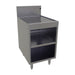 Glastender DBGR-18 18" Main Line Under Bar Glass Storage Drainboard, 7" Backsplash, 24" Front To Back-cityfoodequipment.com