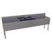 Glastender TSA-96-S 96" 3 Compartment Sink w/ 11"L x 14"W Bowls, 10 1/4" Deep-cityfoodequipment.com