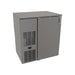 Glastender C1FB32 32" Bar Refrigerator - 1 Swinging Solid Door, Black, 120v-cityfoodequipment.com