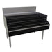 Glastender LDB-42S 5 Level Raised Liquor Display - Holds 50 Bottles, 7" Backsplash, 42" x 29"-cityfoodequipment.com