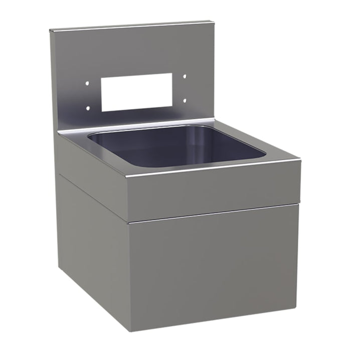 Glastender WHS-12-LF Wall Mount Commercial Hand Sink w/ 9 1/4"L x 11 1/2"W x 6"D Bowl-cityfoodequipment.com