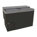 Glastender MF48-B2 2 Section Glass Chiller w/ 147 Mug Capacity - Black, 120v-cityfoodequipment.com