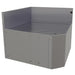 Glastender CIWB-75 Main Line Underbar Corner Drainboard w/ 7" Backsplash - 36"W x 24"D-cityfoodequipment.com