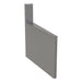 Glastender CIWB-5 4" Main Line Underbar Corner Drainboard, 7" Backsplash, 24" Front To Back-cityfoodequipment.com