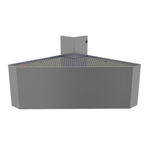 Glastender COLB-LN Main Line Underbar Corner Drainboard w/ 7" Backsplash - 30"W x 30"D-cityfoodequipment.com