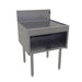 Glastender DBHB-24-LD Main Line Underbar Freestanding Drainboard Cabinet w/ 7" Backsplash - 24"W x 24"D x 37"H-cityfoodequipment.com