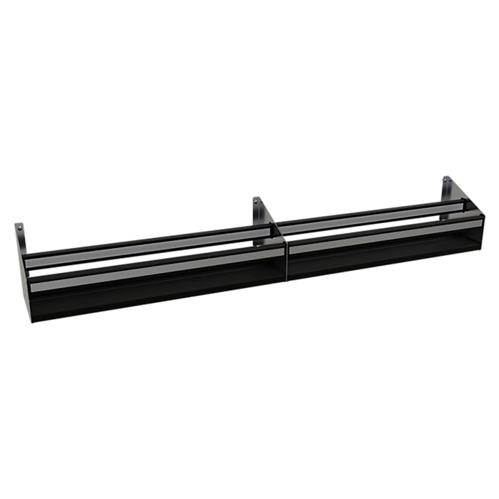 Glastender DSR-68 68" Double Tier Speed Rail - 34 Bottle Capacity, Stainless-cityfoodequipment.com