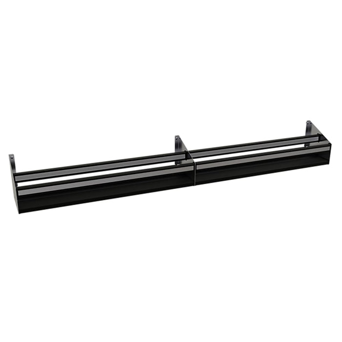 Glastender DSR-79 79" Double Tier Speed Rail - 40 Bottle Capacity, Stainless-cityfoodequipment.com