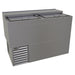 Glastender ST48-S 48" Forced Air Bottle Cooler - Holds (330) 12 oz Bottles, Lid Locks, Stainless, 120v-cityfoodequipment.com