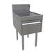 Glastender DBHB-18 Main Line Underbar Freestanding Drainboard Cabinet w/ 7" Backsplash - 18"W x 24"D x 37"H-cityfoodequipment.com