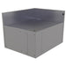 Glastender CIR-24/30R Main Line Underbar Corner Drainboard w/ 7" Backsplash - 30"W x 24"D-cityfoodequipment.com