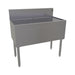 Glastender DBA-36 Main Line Underbar Freestanding Drainboard w/ 7" Backsplash - 36"W x 19"D x 37"H-cityfoodequipment.com