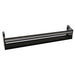 Glastender SSR-38 38" Single Tier Speed Rail - 10 Bottle Capacity, Stainless-cityfoodequipment.com