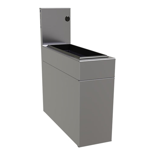Glastender IBA-6 6" Main Line Ice Bin w/ 17 lb Ice Bin, Stainless Steel-cityfoodequipment.com