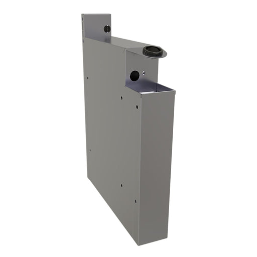 Glastender SHA-4-ED Main Line Soda Gun Holder - Stainless Steel, 4" x 19"-cityfoodequipment.com