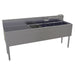 Glastender FSA-72R-S 72" 4 Compartment Sink w/ 11"L x 14"W Bowl, 10 1/4" Deep-cityfoodequipment.com
