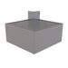 Glastender COLB Main Line Underbar Corner Drainboard w/ 7" Backsplash - 30"W x 30"D-cityfoodequipment.com