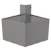 Glastender COWA-75 Main Line Underbar Corner Drainboard w/ 7" Backsplash - 30"W x 19"D-cityfoodequipment.com