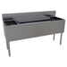 Glastender CBA-60-CP10 60" Main Line Cocktail Station w/ 100 lb Ice Bin, Stainless Steel-cityfoodequipment.com