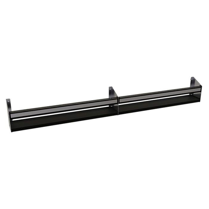 Glastender SSR-63 63" Single Tier Speed Rail - 16 Bottle Capacity, Stainless-cityfoodequipment.com