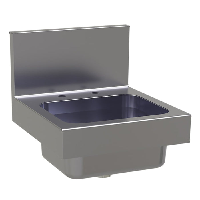 Glastender WH-14-LF Wall Mount Commercial Hand Sink w/ 9 1/4"L x 11 1/2"W x 6"D Bowl-cityfoodequipment.com